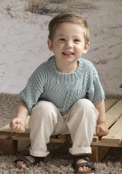 "Selje" tröja - Viking Design 2613-6A Kit - 2-12 År - Viking Bambino