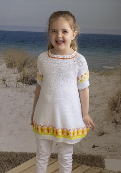 "Mariposa" Klänning - Viking Design 2613-5A Kit - 2-12 År - Viking Bambino