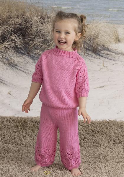 "Miramar" T-shirt & byxor - Viking Design 2613-4B Kit - 2-12 År - Viking Bambino