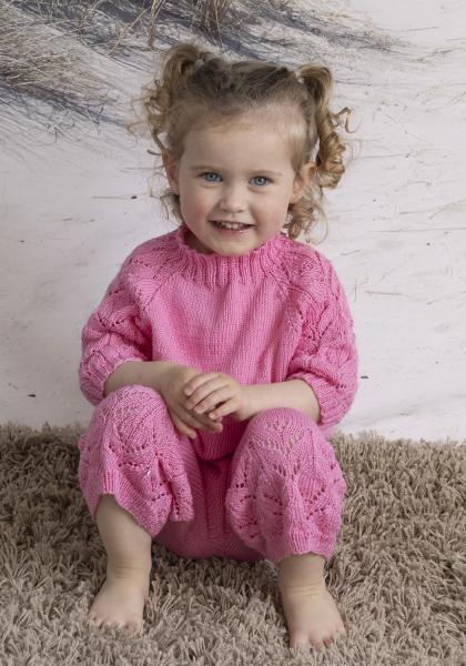 "Miramar" T-shirt & byxor - Viking Design 2613-4B Kit - 2-12 År - Viking Bambino