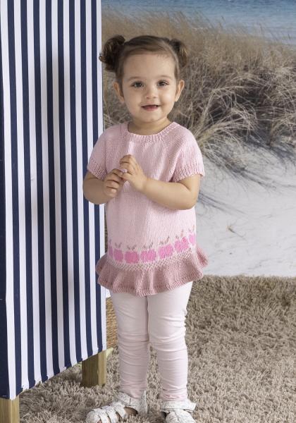 "Livi" Tunika - Viking Design 2613-2B Kit - 2-12 År - Viking Bambino