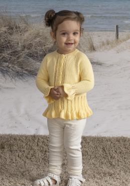 "Yndig" Cardigan - Viking Design 2613-1B Kit - 2-12 År - Viking Bambino