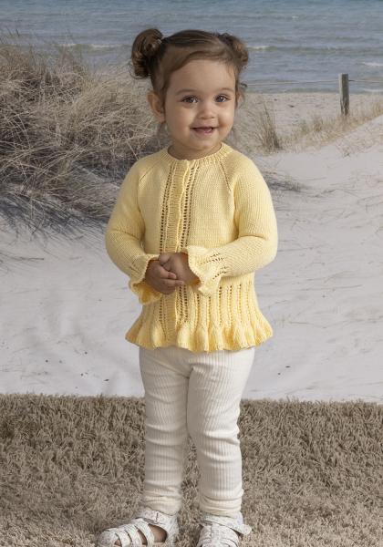 "Yndig" Cardigan - Viking Design 2613-1B Kit - 2-12 År - Viking Bambino