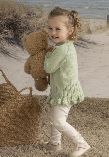 "Yndig" Cardigan - Viking Design 2613-1A Kit - 2-12 År - Viking Bambino