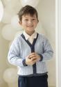Snore cardigan - Viking Design 2607-16 Kit - 2 - 12 år - Viking Alpaca Liten Storm