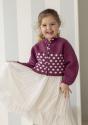 Olivia cardigan - Viking Design 2607-14B Kit - 1 - 12 år - Viking Alpaca Liten Storm