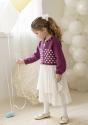 Olivia cardigan - Viking Design 2607-14B Kit - 1 - 12 år - Viking Alpaca Liten Storm
