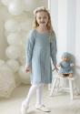 Julie klänning - Viking Design 2607-10A Kit - 1 - 12 år - Viking Alpaca Liten Storm