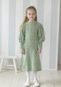 Tjørme klänning - Viking Design 2607-7A Kit - 2 - 12 år - Viking Alpaca Liten Storm