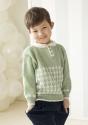 Elio tröja - Viking Design 2607-6 Kit - 2 - 12 år - Viking Alpaca Liten Storm