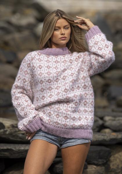 "Sommerdrøm" Tröja - Viking Design 2620-4C Kit - XXS-XXL - Viking Alpaca Bris