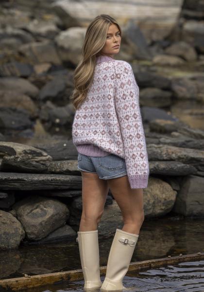 "Sommerdrøm" Tröja - Viking Design 2620-4C Kit - XXS-XXL - Viking Alpaca Bris