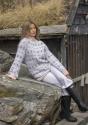 "Sommerdrøm" Tröja - Viking Design 2620-4B Kit - XXS-XXL - Viking Alpaca Bris