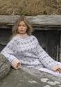 "Sommerdrøm" Tröja - Viking Design 2620-4B Kit - XXS-XXL - Viking Alpaca Bris