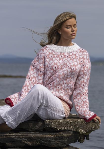 "Sval" Tröja - Viking Design 2620-2C Kit - XS-XXL - Viking Alpaca Bris