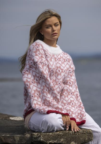 "Sval" Tröja - Viking Design 2620-2C Kit - XS-XXL - Viking Alpaca Bris