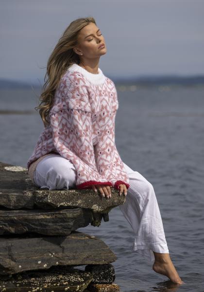 "Sval" Tröja - Viking Design 2620-2C Kit - XS-XXL - Viking Alpaca Bris
